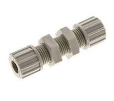 10x8mm PP Racor recto de compresión Pasamuros 10 bar