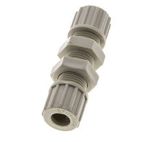10x8mm PP Racor recto de compresión Pasamuros 10 bar