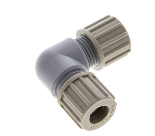 Racor de compresión 10x8mm PA 10 bar [2 Piezas]
