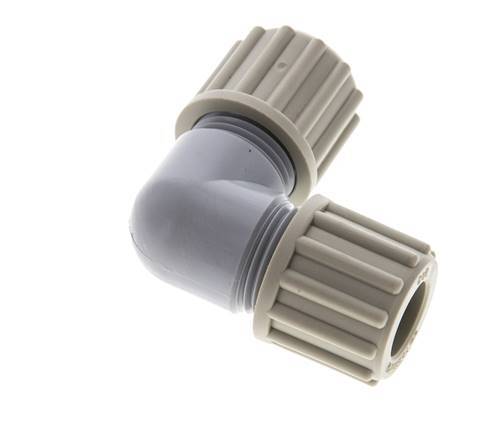 Racor de compresión codo PA 12x9mm 10 bar