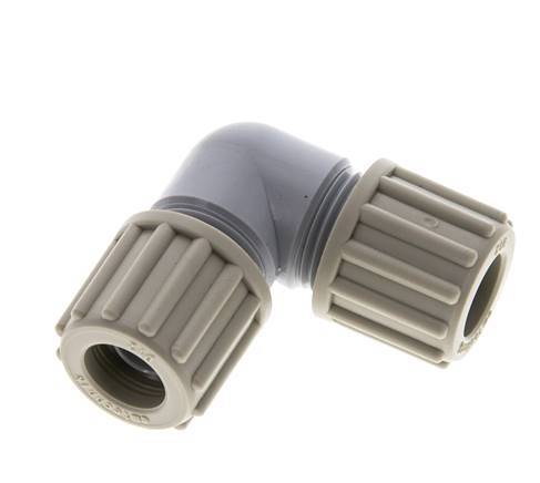 Racor de compresión codo PA 12x9mm 10 bar