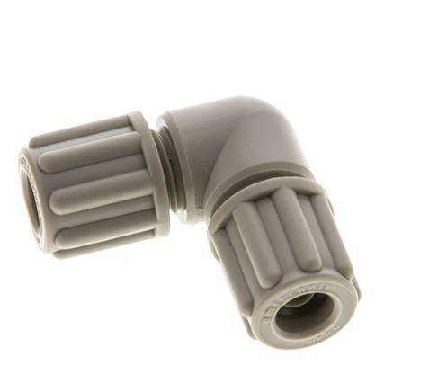 Accesorio de compresión de PP de 6x4mm 10 bar [2 piezas]