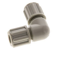 Accesorio de compresión de PP de 6x4mm 10 bar [2 piezas]