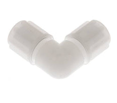 Racor de compresión acodado 6x4mm PVDF 10 bar