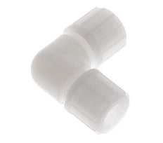 Racor de compresión codo 14x12mm PVDF 10 bar