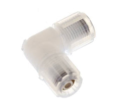 Accesorio de compresión codo 6x4mm y PFA con rosca hembra 10 bar