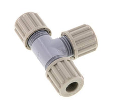 Accesorio de compresión en T de PA 8x6mm 10 bar [2 piezas]
