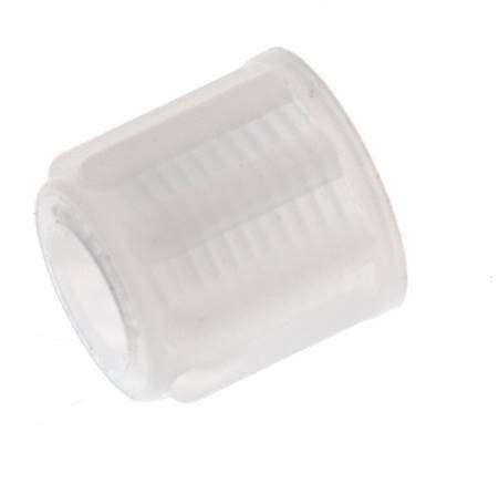 6x4mm (M10x1) Tuerca de Unión de PVDF Moleteada [5 Piezas]