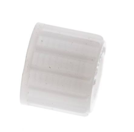 Tuerca de unión de PVDF 10x8mm (M16x1,5) moleteada [2 piezas]
