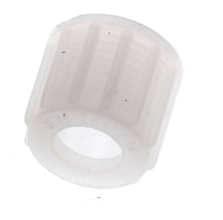 Tuerca de unión de PVDF 10x8mm (M16x1,5) moleteada [2 piezas]