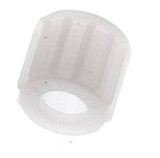 Tuerca de unión de PVDF 10x8mm (M16x1,5) moleteada [2 piezas]