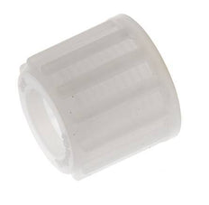 Tuerca de unión de PVDF 12x10mm (M18x1,5) moleteada [2 piezas]