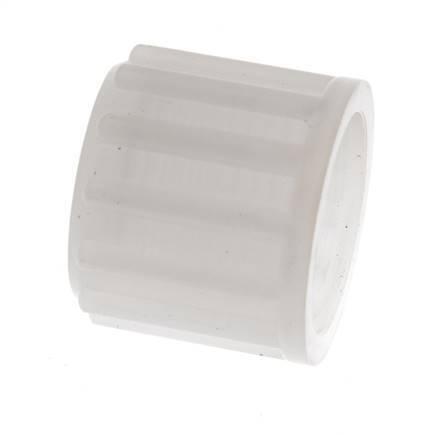 Tuerca de unión de PVDF 12x10mm (M18x1,5) moleteada [2 piezas]