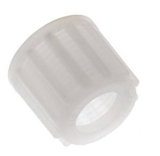 Tuerca de unión de PVDF 12x10mm (M18x1,5) moleteada [2 piezas]