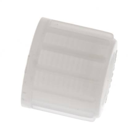 Tuerca de unión de PVDF 14x12mm (M20x1,5) moleteada [2 piezas]