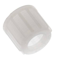 Tuerca de unión de PVDF 14x12mm (M20x1,5) moleteada [2 piezas]