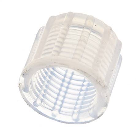 10x8mm (M16x1.5) Tuerca de Unión PFA Moleteada