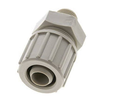20x13mm & G3/8'' PP Straight Compression Fitting with Male Threads 10 bar PVC and PA
