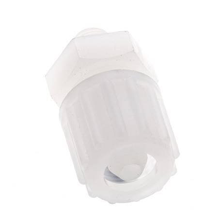 12x6mm & G3/8'' PVDF Straight Compression Fitting with Male Threads 10 bar PVC and PA