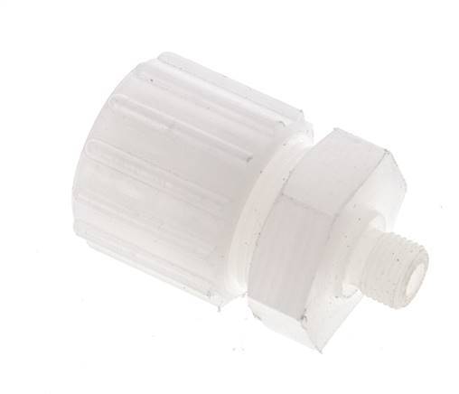 15x9mm & G1/8'' PVDF Straight Compression Fitting with Male Threads 10 bar PVC and PA