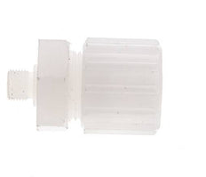 15x9mm & G1/8'' PVDF Straight Compression Fitting with Male Threads 10 bar PVC and PA
