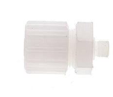 15x9mm & G1/8'' PVDF Straight Compression Fitting with Male Threads 10 bar PVC and PA