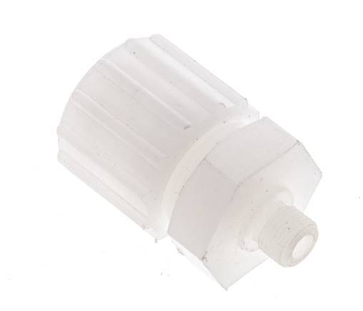 15x9mm & G1/8'' PVDF Straight Compression Fitting with Male Threads 10 bar PVC and PA