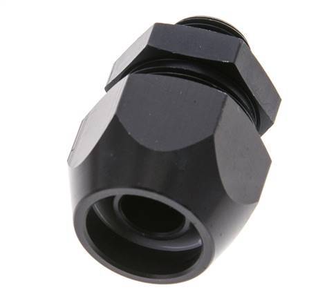 20x13mm & G3/8'' Aluminum Straight Compression Fitting with Male Threads 10 bar PVC and PA