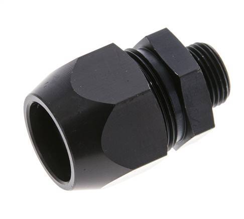 20x13mm & G3/8'' Aluminum Straight Compression Fitting with Male Threads 10 bar PVC and PA