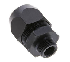 20x13mm & G3/8'' Aluminum Straight Compression Fitting with Male Threads 10 bar PVC and PA