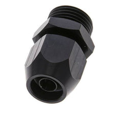 14x8mm & G1/2'' Aluminum Straight Compression Fitting with Male Threads 10 bar PVC and PA [2 Pieces]
