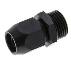 14x8mm & G1/2'' Aluminum Straight Compression Fitting with Male Threads 10 bar PVC and PA [2 Pieces]