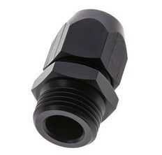 14x8mm & G1/2'' Aluminum Straight Compression Fitting with Male Threads 10 bar PVC and PA [2 Pieces]