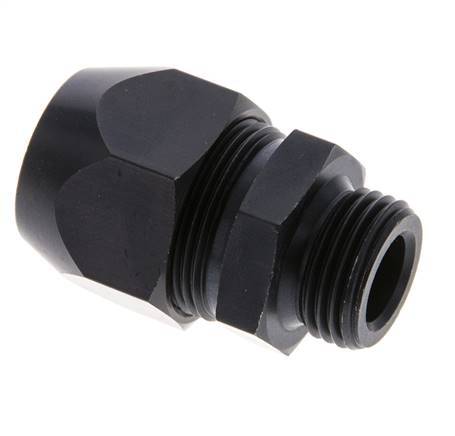 20x13mm & G1/2'' Aluminum Straight Compression Fitting with Male Threads 10 bar PVC and PA