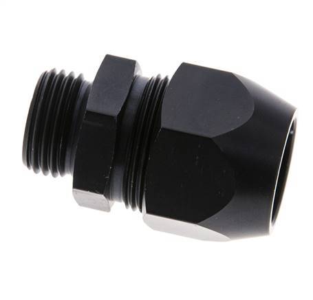 20x13mm & G1/2'' Aluminum Straight Compression Fitting with Male Threads 10 bar PVC and PA