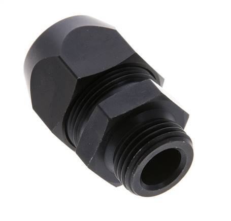 20x13mm & G1/2'' Aluminum Straight Compression Fitting with Male Threads 10 bar PVC and PA