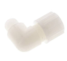 12x6mm & G3/8'' PVDF Elbow Compression Fitting with Male Threads 10 bar PVC and PA