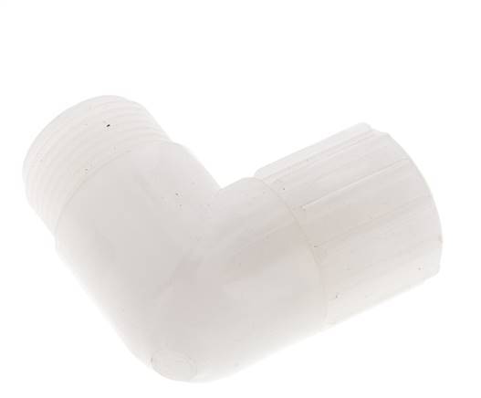 16x10mm & G3/4'' PVDF Elbow Compression Fitting with Male Threads 10 bar PVC and PA