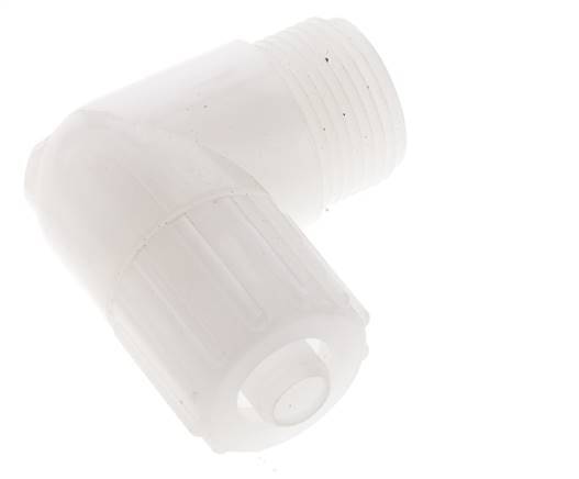 16x10mm & G3/4'' PVDF Elbow Compression Fitting with Male Threads 10 bar PVC and PA