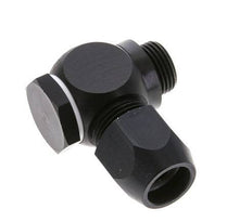 14x8mm & G3/8'' Aluminum Elbow Compression Fitting with Male Threads 10 bar PVC and PA