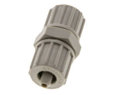 Racor de compresión recto PP 10x4mm 10 bar PVC y PA