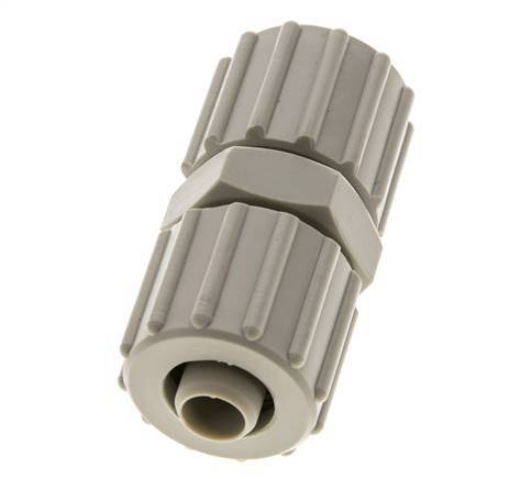 Racor de compresión recto PP 15x9mm 10 bar PVC y PA