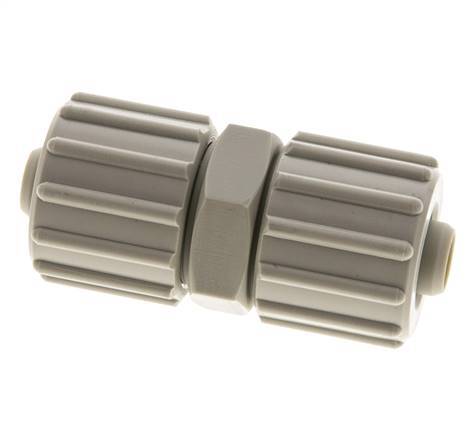 Racor de compresión recto PP 15x9mm 10 bar PVC y PA