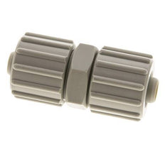 Racor de compresión recto PP 15x9mm 10 bar PVC y PA