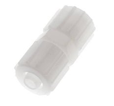 Racor de compresión recto 15x9mm PVDF 10 bar PVC y PA