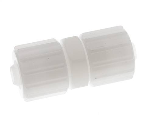 Racor de compresión recto 15x9mm PVDF 10 bar PVC y PA