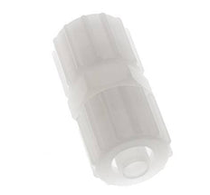 Racor de compresión recto 15x9mm PVDF 10 bar PVC y PA