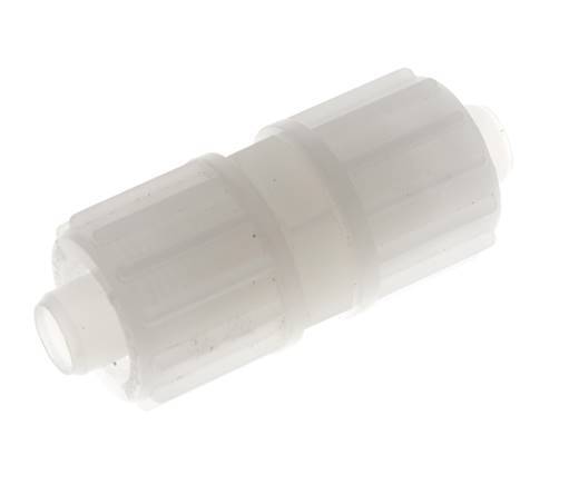 Racor de compresión recto 16x10mm PVDF 10 bar PVC y PA