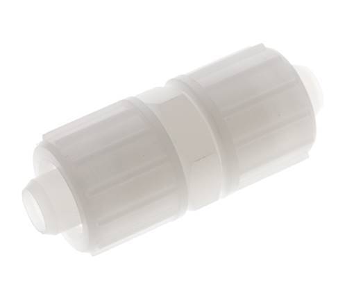 Racor de compresión recto 20x13mm PVDF 10 bar PVC y PA