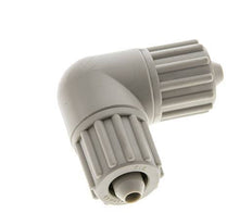 Accesorio de compresión codo PP 12x6mm 10 bar PVC y PA